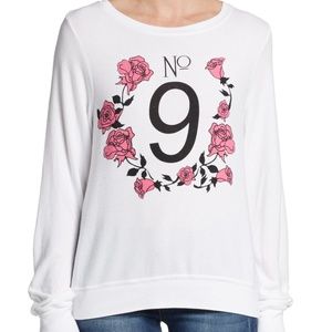Wildfox Couture No.9 Tea Rose Jumper Sweater